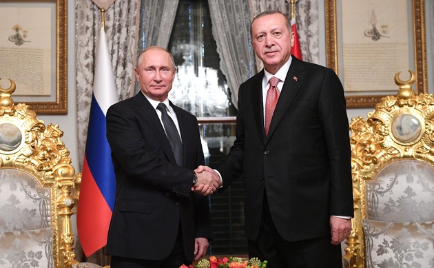 Песков прокомментировал планируемую встречу Путина и Эрдогана