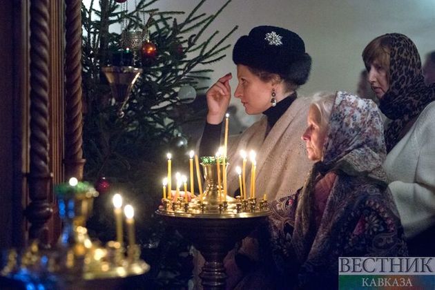 Россия отмечает Рождество Христово