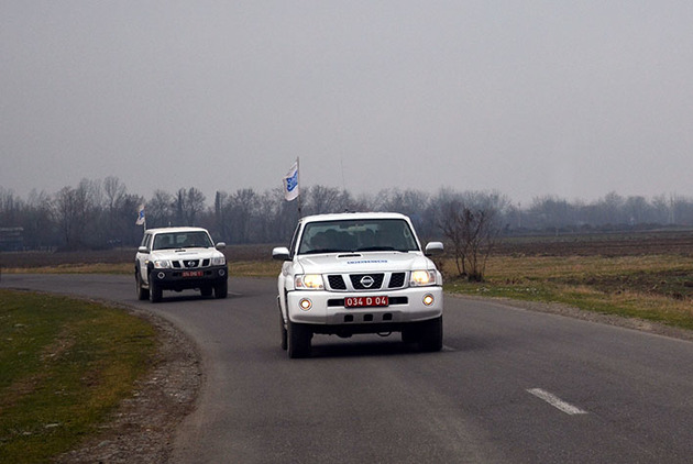 Мониторинг на госгранице в направлении Товузского района завершился без инцидентов