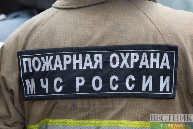 Строймагазин на 2 тыс кв м сгорел в Ингушетии