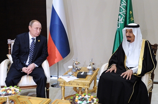 Путин провел переговоры с королем Саудовской Аравии 