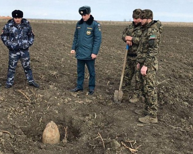Взрыв трех авиабомб предотвратили в Чечне