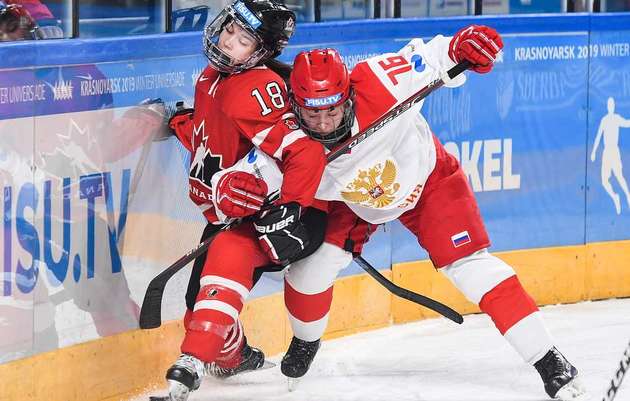 Российские хоккеистки "всухую" обыграли канадок, став чемпионами Универсиады