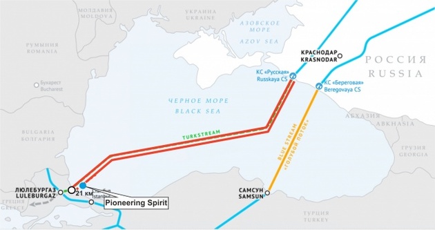 "Газпром" откажется от Трансбалканского транзита 