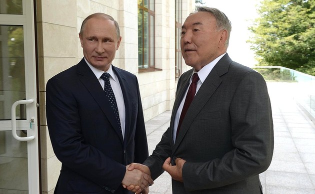 Путин: у нас есть все основания поблагодарить Нурсултана Назарбаева за совместную работу