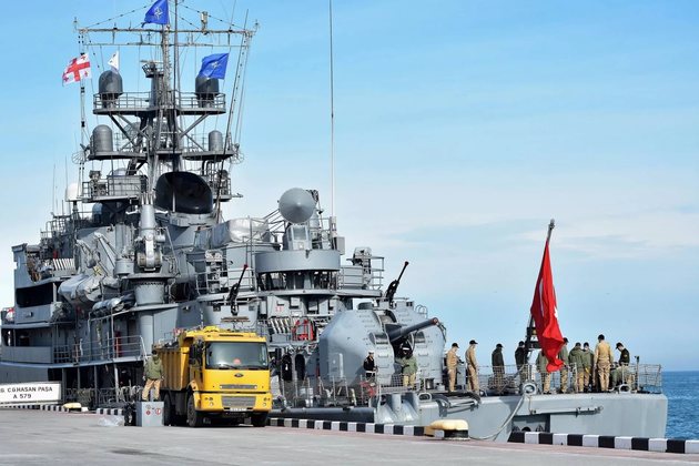 Корабли НАТО пришвартовались в Поти
