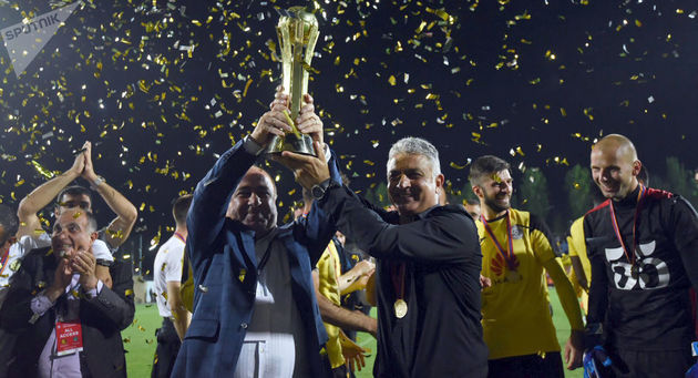 Кубок Армении по футболу впервые в истории завоевал "Алашкерт"
