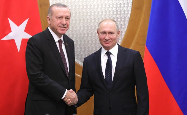 Путин и Эрдоган обсудили обстановку в Идлибской зоне деэскалации