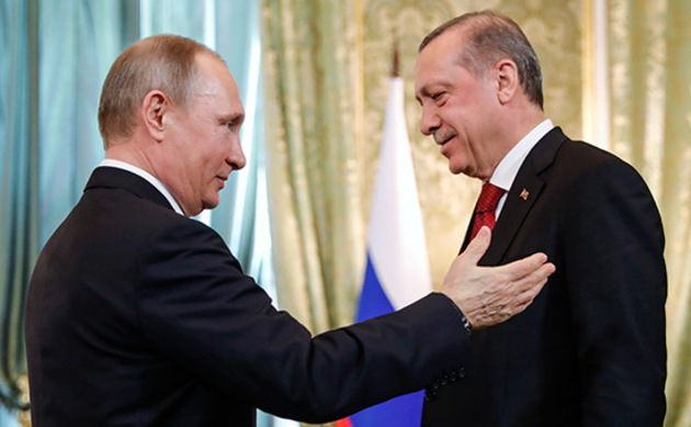 Путин рассказал о роли Эрдогана в строительстве "Турецкого потока"