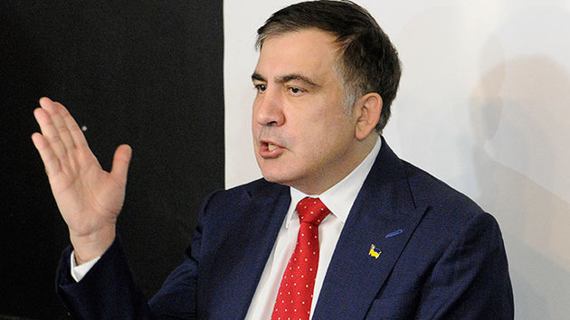 Саакашвили отказался кооперироваться с Кличко 