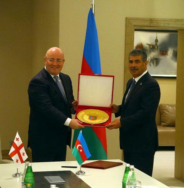 Грузия и Азербайджан утвердили план о сотрудничестве в сфере обороны