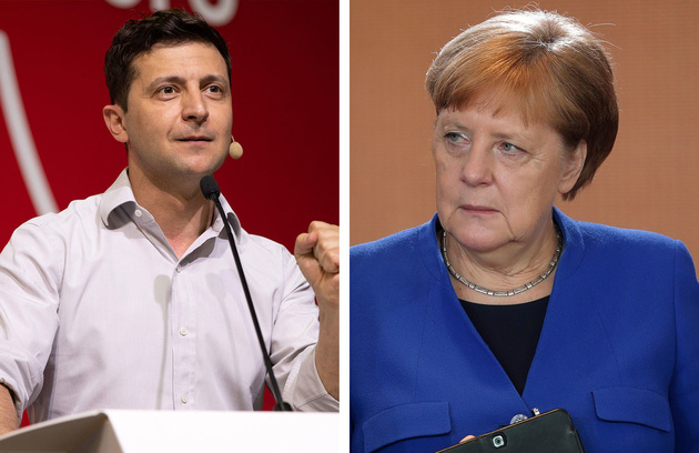 Берлин анонсировал темы переговоров Меркель и Зеленского
