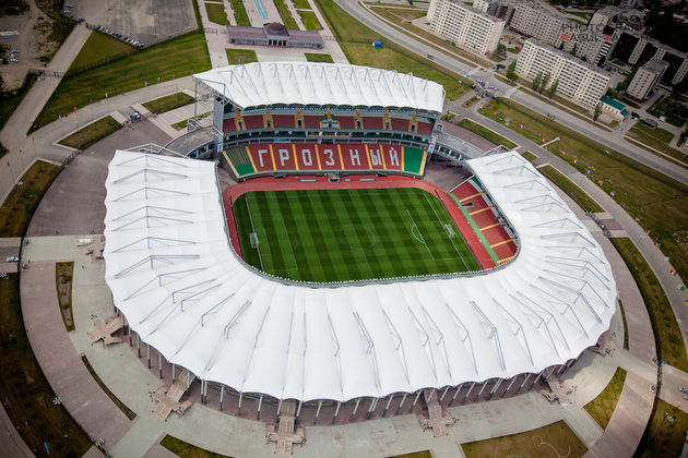 Грозненский стадион "Ахмат-арена" может стать международным