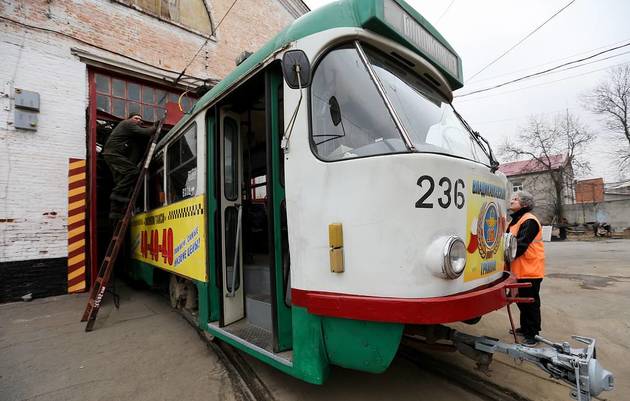 Владикавказ получил 14-й капитально отремонтированный трамвай