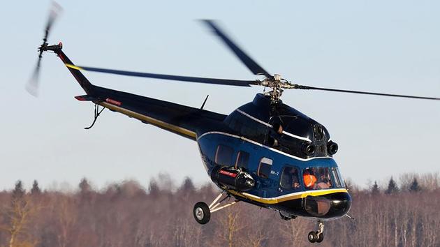 В Адыгее потерпел крушение вертолет "Ми-2"