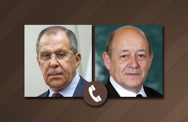 Лавров и Ле Дриан обсудили ситуацию вокруг Ирана и выборы на Украине