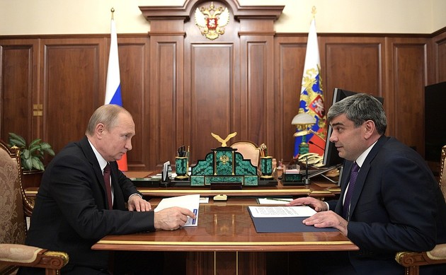 Путин встретился с врио главы Кабардино-Балкарии 