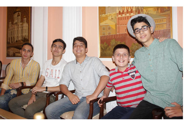 Юные музыканты выступили в посольстве России в Азербайджане 