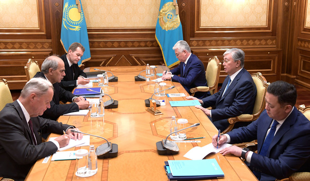 Токаев встретился со спецпредставителем Евросоюза по Центральной Азии 