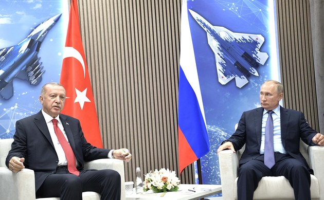 Путин и Эрдоган на переговорах уделили ключевое внимание Сирии