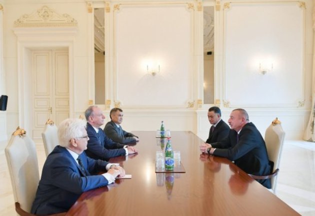 Ильхам Алиев провел переговоры с Николаем Патрушевым
