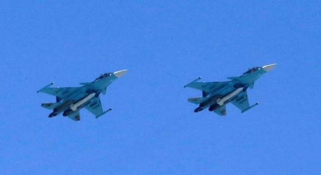 Два Су-34 задели друг друга в небе над Липецкой областью - источник