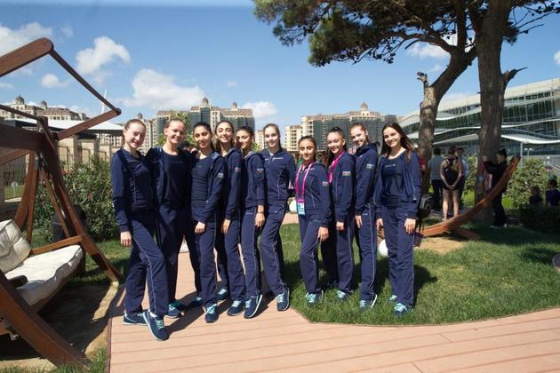 XXXVII Чемпионат мира по художественной гимнастике в Баку начался с экологической акции