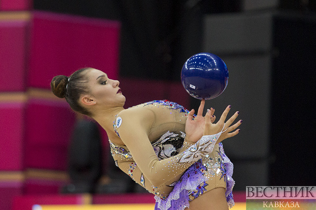 В Баку закончились первые два дня соревнований в рамках XXXVII Чемпионата мира по художественной гимнастике (фоторепортаж)