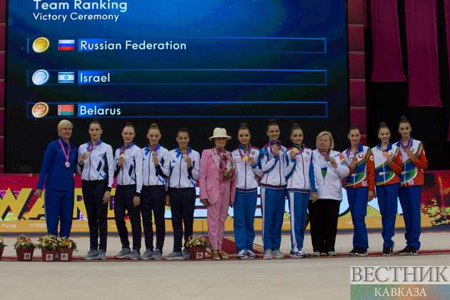 Путин поздравил российских гимнасток с победой в командном турнире на чемпионате мира в Баку 