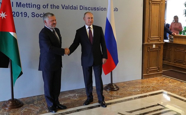 Путин и Абдалла II встретились в Сочи   