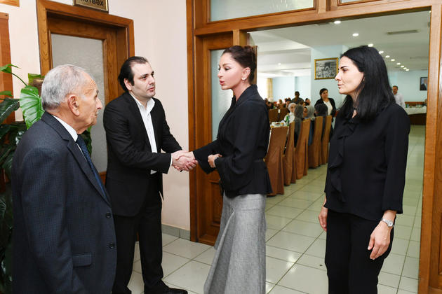 Мехрибан Алиева приняла участие в церемонии поминовения Васима Мамедалиева 