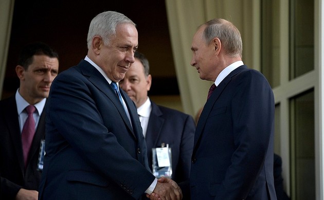 Путин и Медведев поздравили Нетаньяху с юбилеем