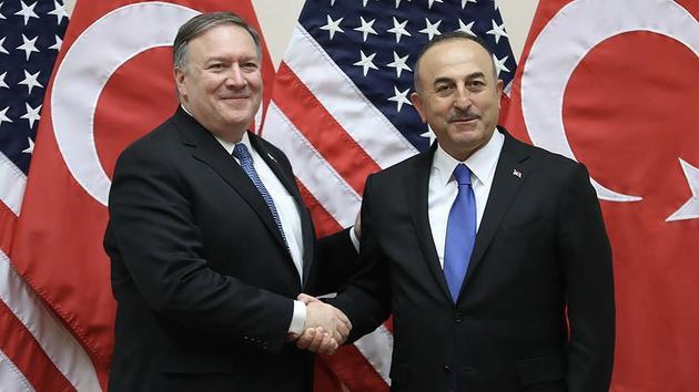 Помпео и Чавушоглу обсудили интересы США и Турции в Сирии