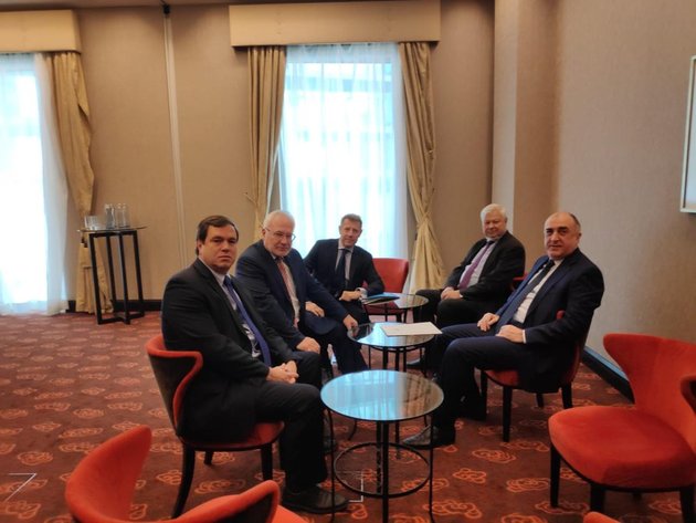 Встреча Мамедъярова с сопредседателями МГ ОБСЕ стартовала в Братиславе