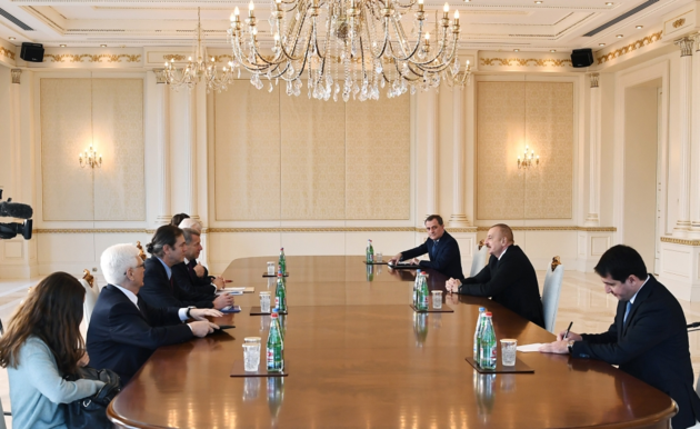 Ильхам Алиев жестко встретил сопредседателей Минской группы