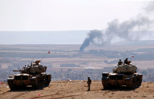 Турецкий пограничный Каркамыш обстрелян со стороны Сирии