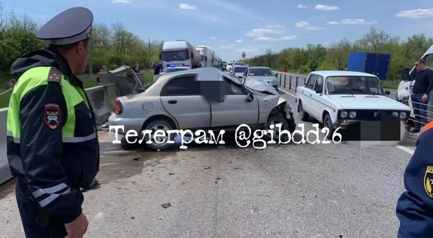Водитель, не заметивший знак "ремонтные работы", погиб на Ставрополье