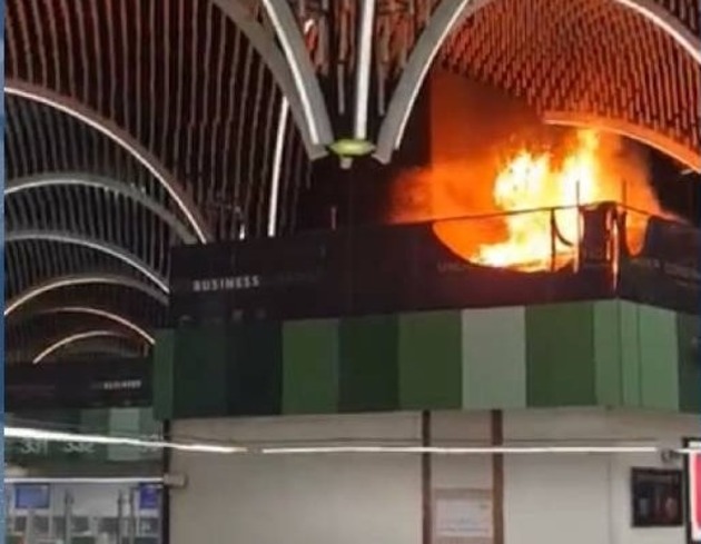 В международном аэропорту Багдада вновь вспыхнул пожар 
