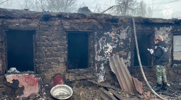 Три ребенка из многодетной семьи стали жертвами пожара на Кубани