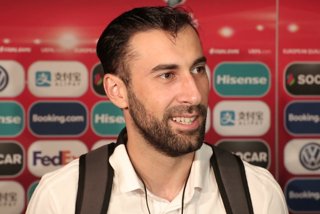 Вратарь сборной Грузии по футболу Георгий Лория