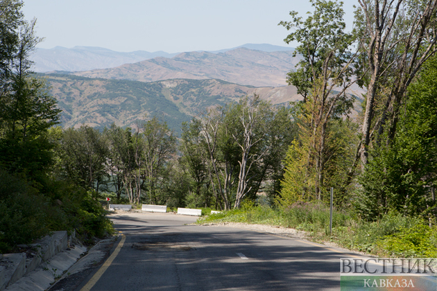 В Северной Осетии построили первый участок дороги к "Мамисону"