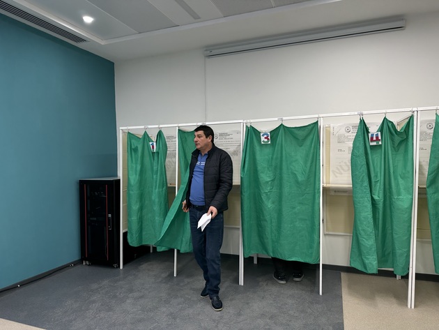 Голосование в городе Физули