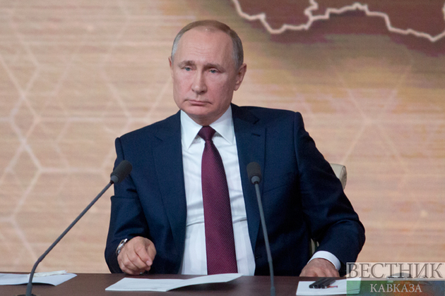 Владимир Путин поздравил своих коллег из Абхазии и Южной Осетии