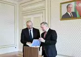 Президент Азербайджана принял губернатора Санкт-Петербурга