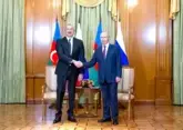 Владимир Путин и Ильхам Алиев встретились в Кремле