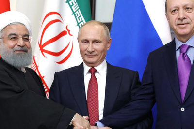 Путин принимает лидеров Турции и Ирана на саммите по Сирии