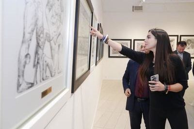 Лейла Алиева посетила выставку &quot;Карабахнаме – страницы истории&quot;