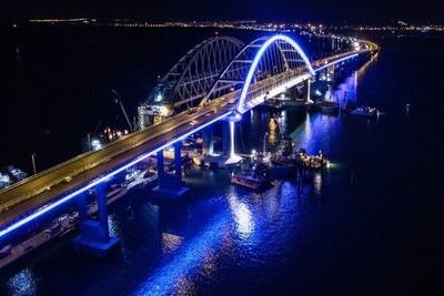 Крымский мост обзаведется подсветкой цвета российского триколора