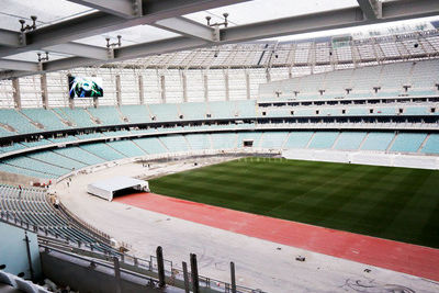 В УЕФА поставили высшую оценку газону на Бакинском олимпийском стадионе