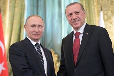Путин предложил Эрдогану обсудить чувствительные вопросы региональной политики
